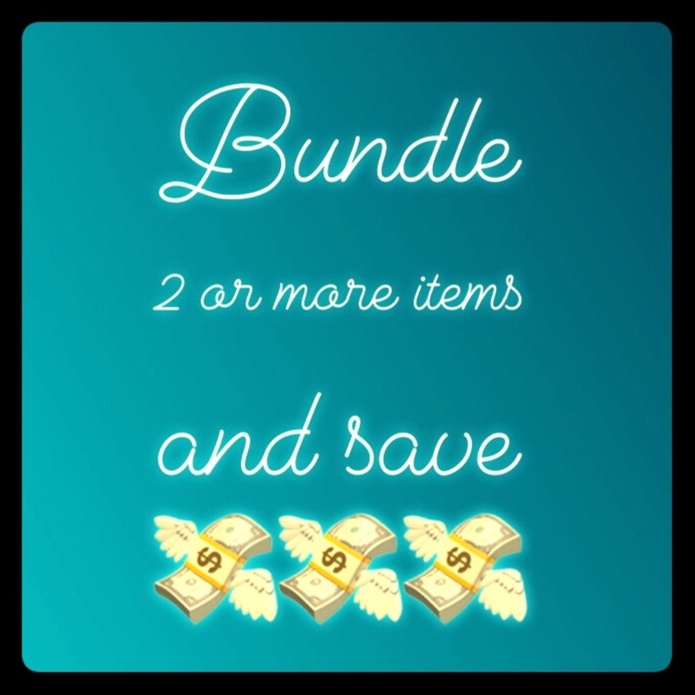 🤑Bundle 2 or more items and save 30%!